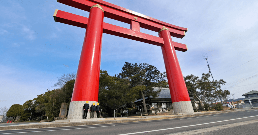 おのころ島神社 大鳥居 淡路島 パワースポット
